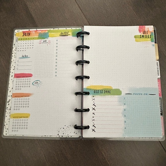 HAPPY PLANNER Choose to Shine Mini Planner, Journal, Office Stationery Book - Picture 3 of 15